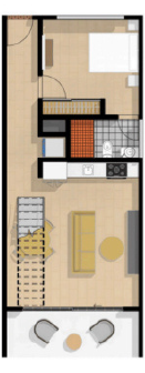 Apartamento Tipo 2 (Nivel 3)