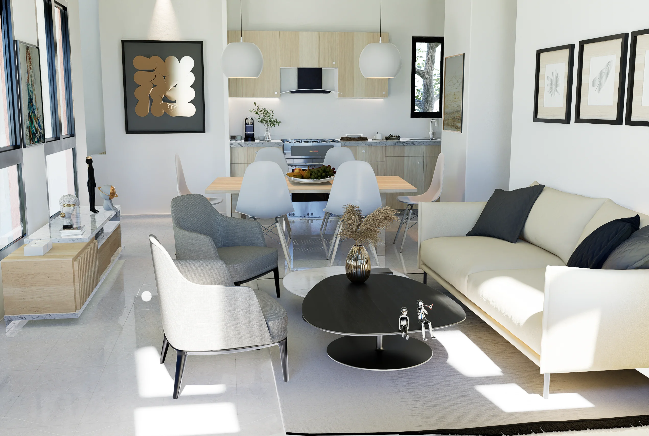 Villas con paneles solares en El Ejecutivo