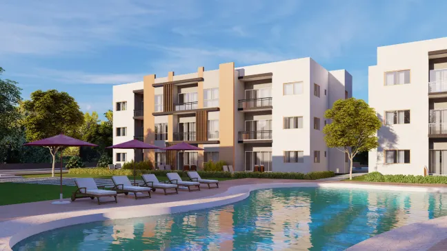 Apartamentos con acceso privado a la playa de Bávaro